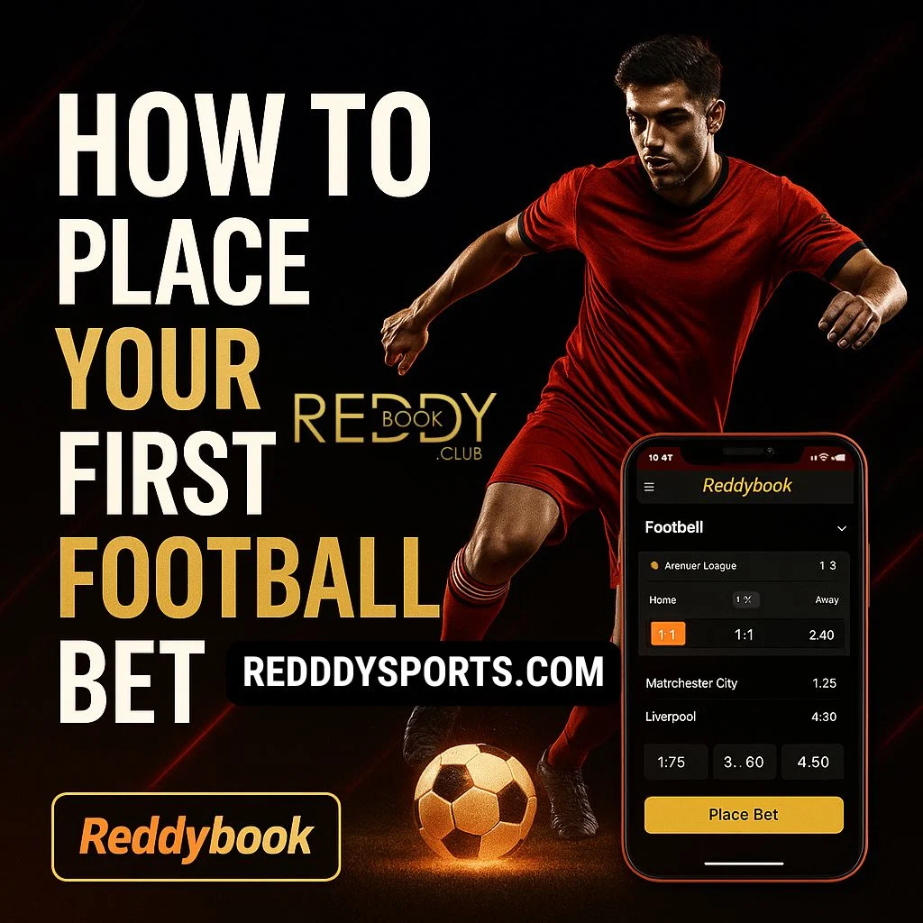 How to Place Your First Football Bet on Reddybook