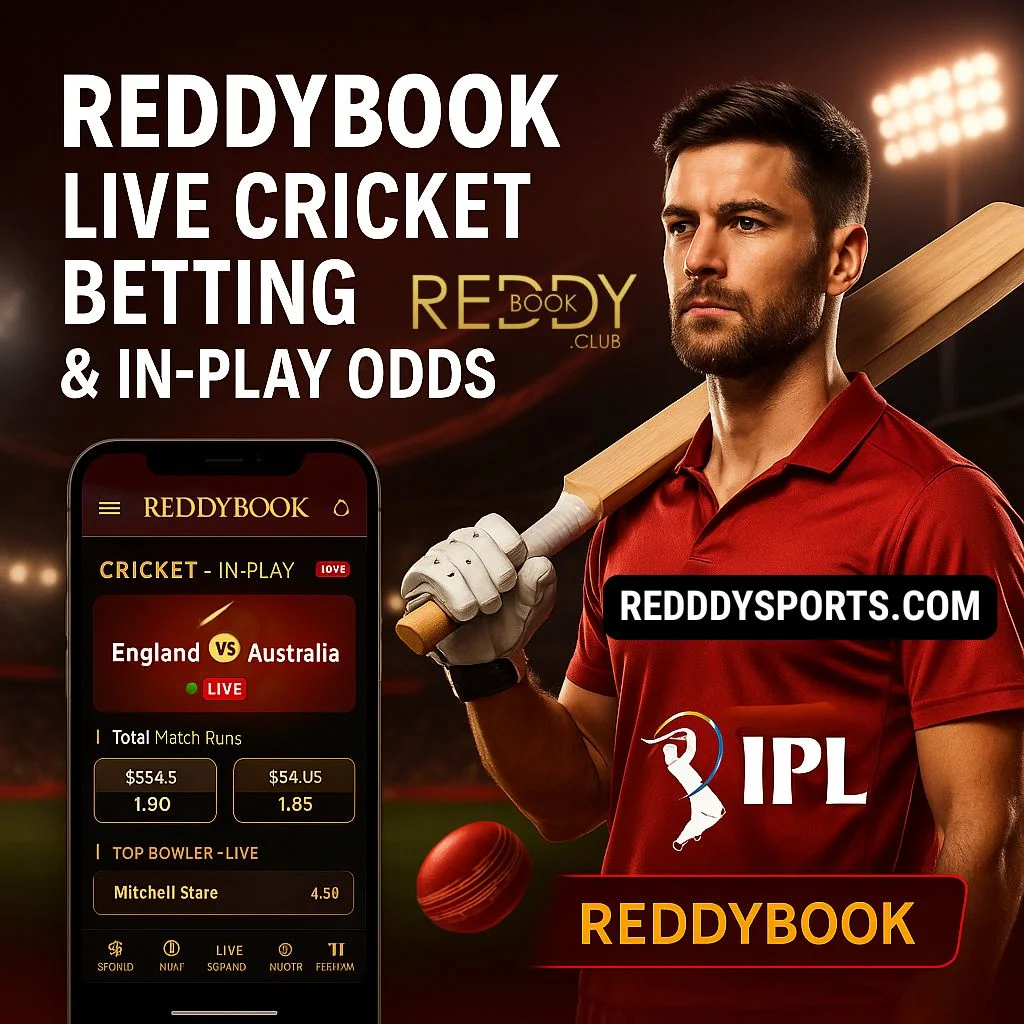 Reddybook Live Cricket Betting & In-Play Odds