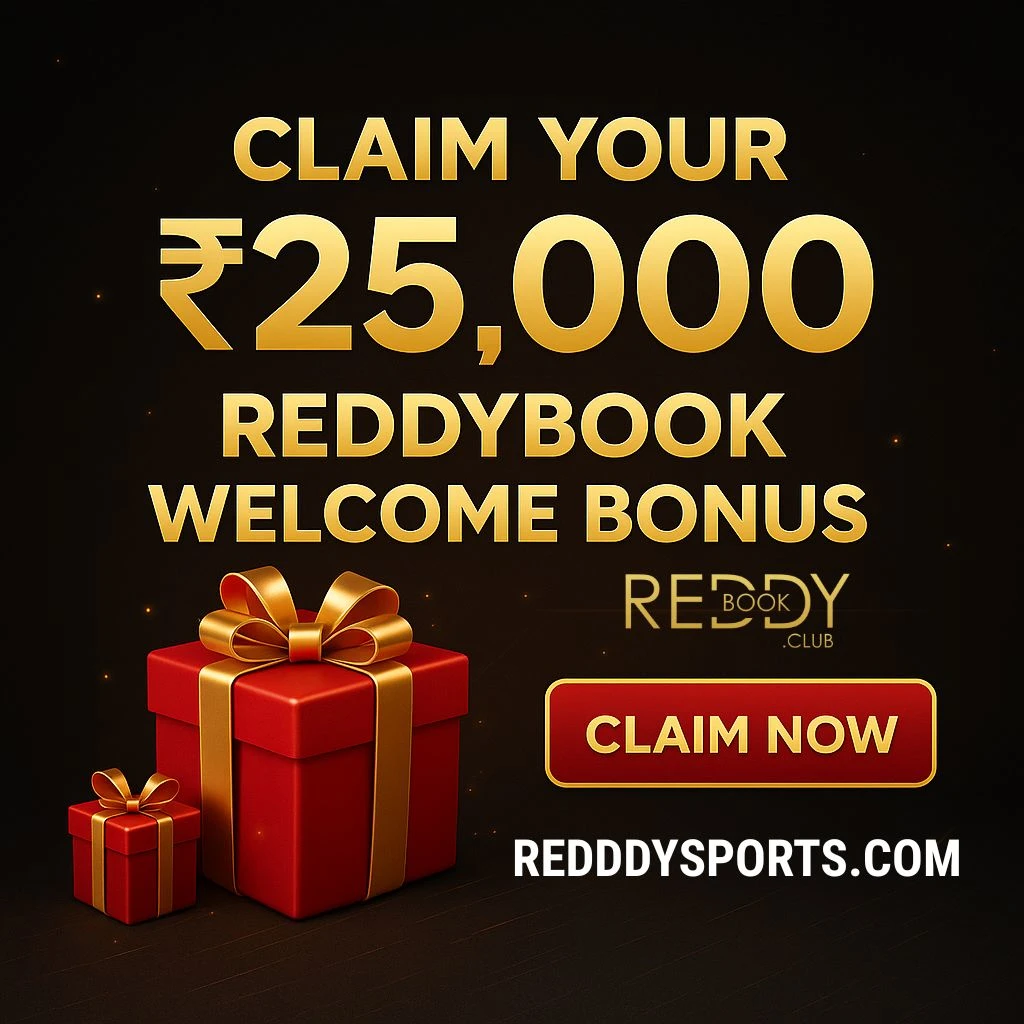 Reddybook Welcome Bonus