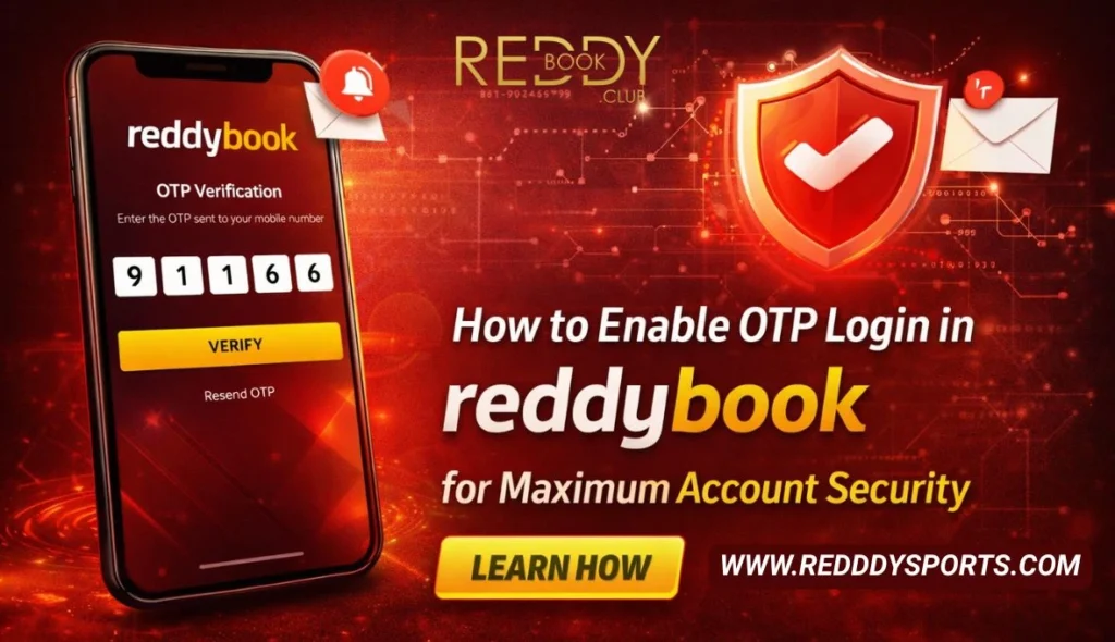 How to Enable OTP Login in Reddybook for Maximum Account Security