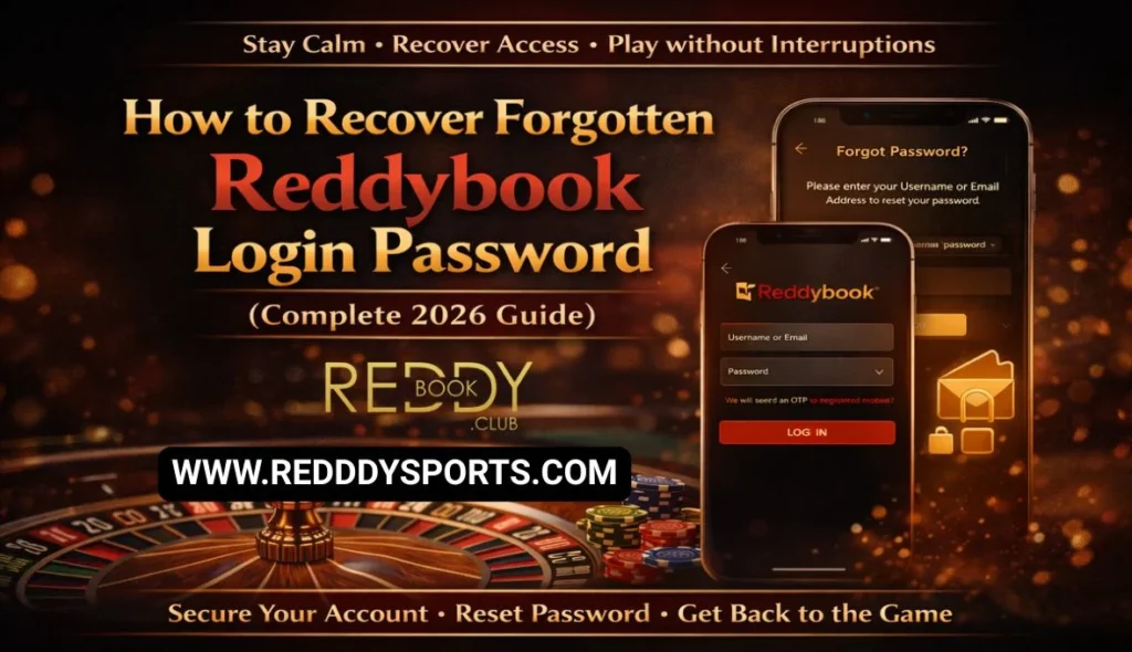 How to Recover Forgotten Reddybook Login Password (Complete 2026 Guide)