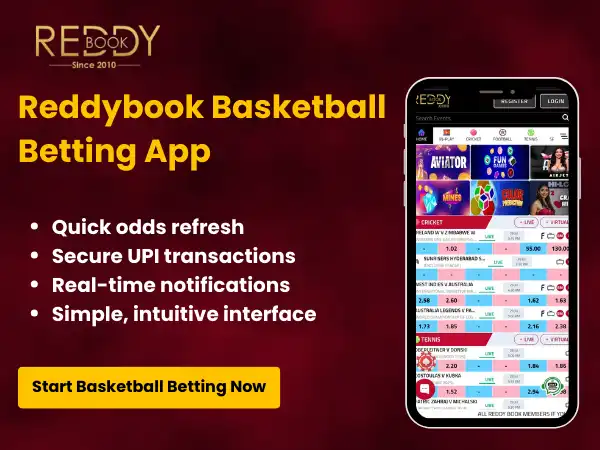 Reddybook Basketball Betting App
