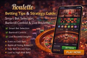 Roulette Betting Tips & Strategy Guide: Smart Bet Selection, Bankroll Control & Live Roulette Insights