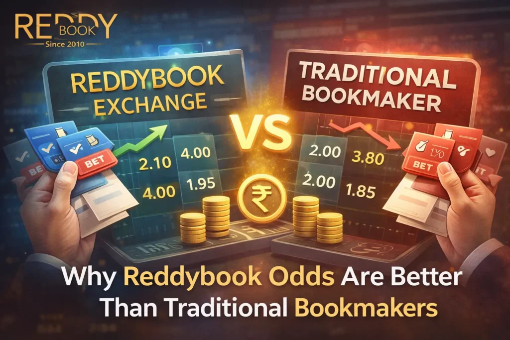Why Reddybook Odds Are Better Than Traditional Bookmakers