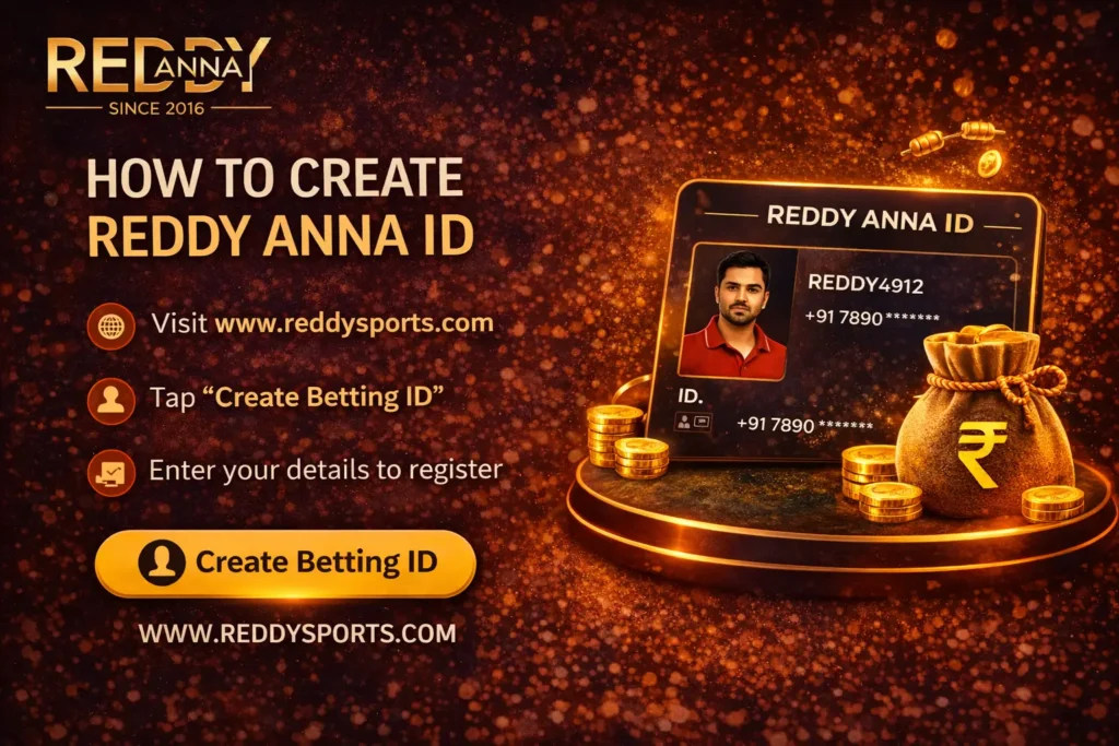 How to Create Reddy Anna ID