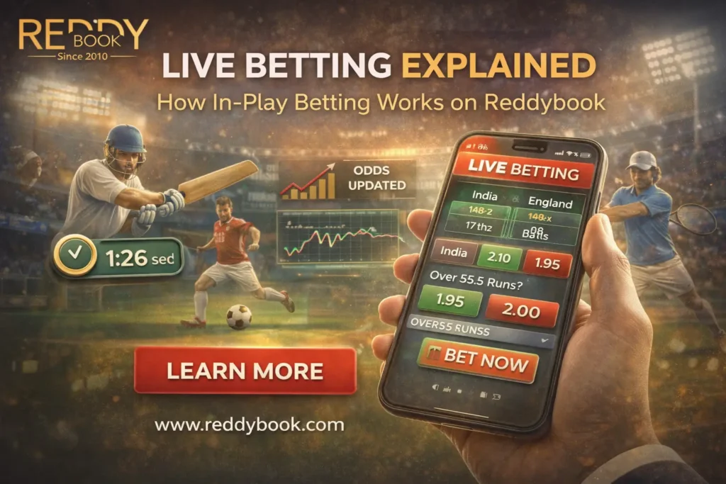 Live Betting Explained How In-Play Betting Works on Reddybook