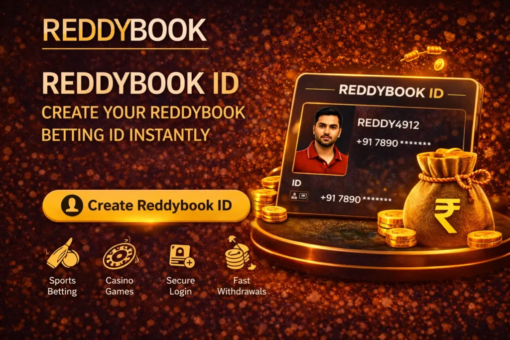 Reddybook ID – Create Your Reddybook Betting ID Instantly