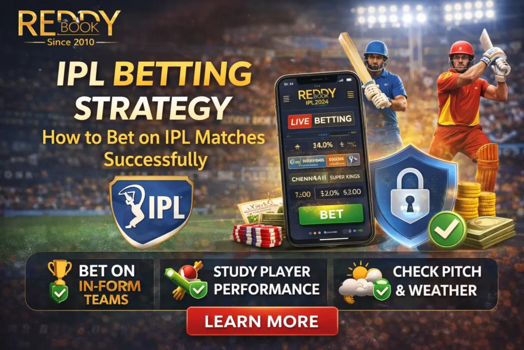Reddybook IPL Betting Strategy How to Bet on IPL Matches Successfully