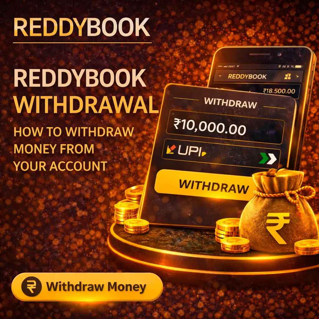 Reddybook Withdrawal – How to Withdraw Money from Your Account