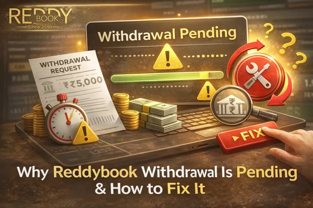Why Reddybook Withdrawal Is Pending & How to Fix It