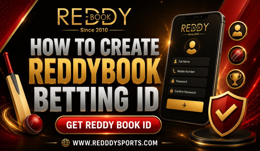 How to Create Reddybook Betting ID