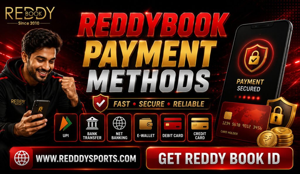 Reddybook Payment Methods​