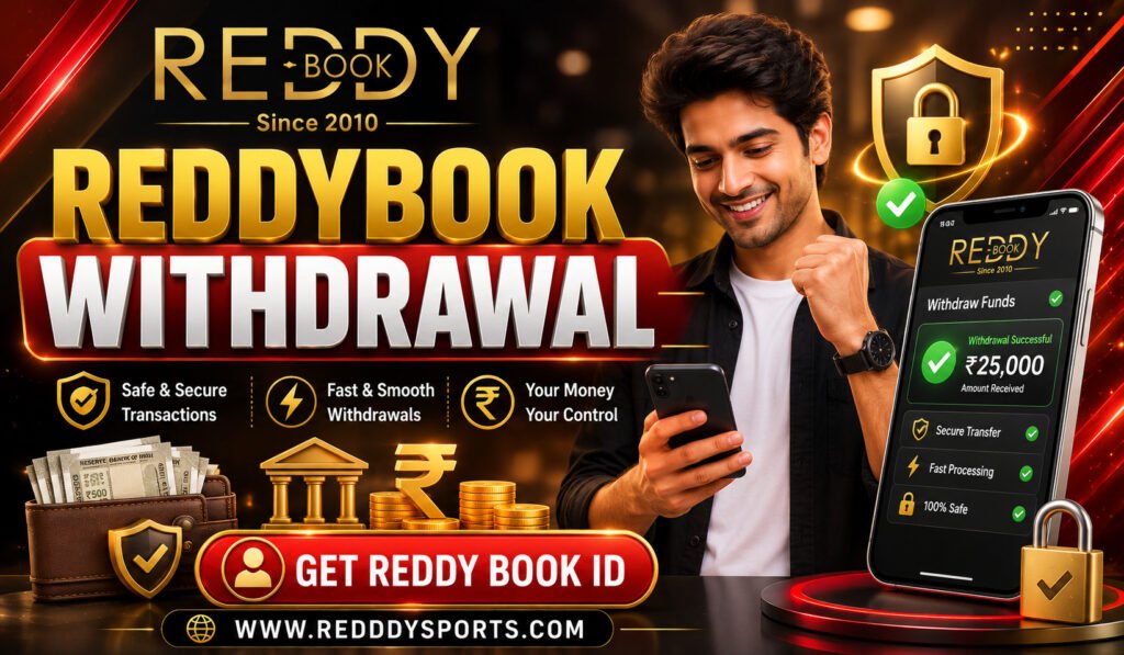 Reddybook Withdrawal